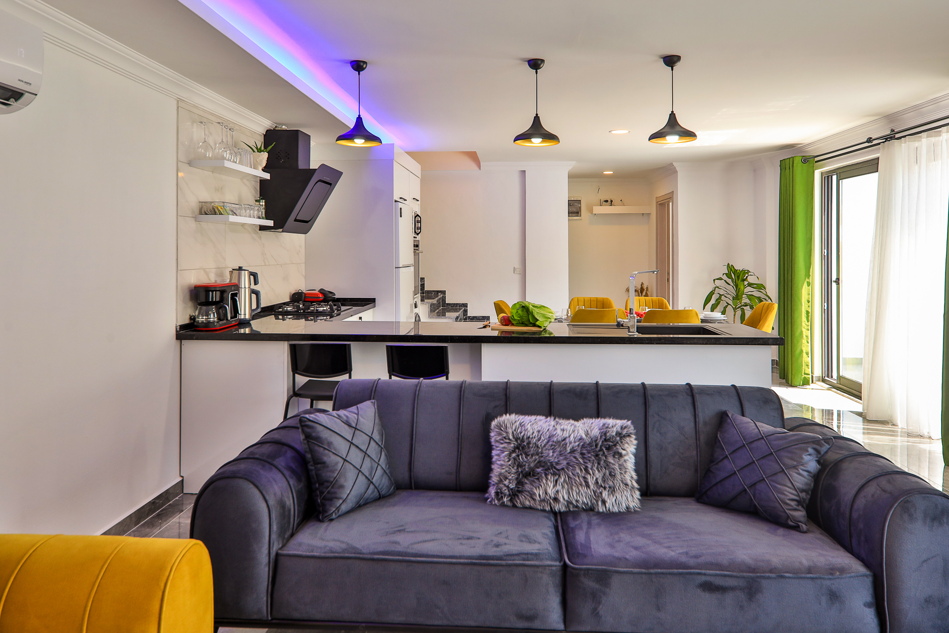 Küche der Villa Delfin Green