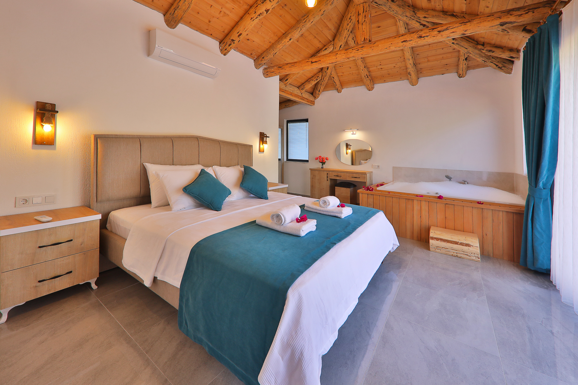 Villa Delfin Lila yatak odası